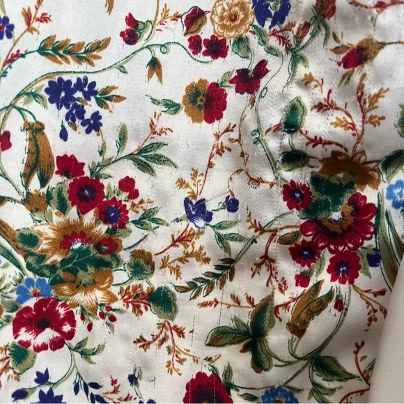 Floral Satin Robe - Picture 2 of 5